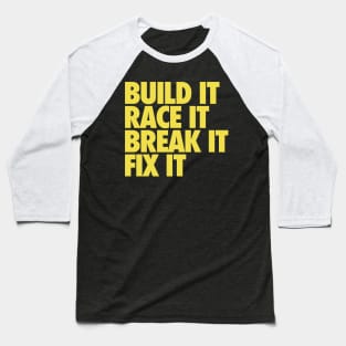 Race Car Owner Baseball T-Shirt